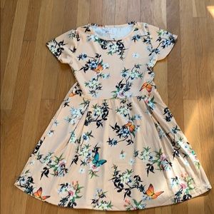 Fit and Flare Floral Dress